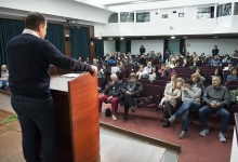 _DSC1704 Il saluto di commiato del Presidente dell'ISRE Bruno Murgia